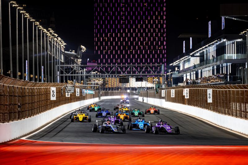 Aramco F4 Saudi Arabian Championship at Jeddah Corniche Circuit